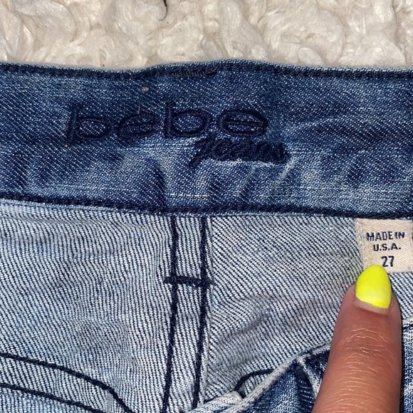 **BOGO DEAL** Bebe jeans & Top - Picture 3 of 12